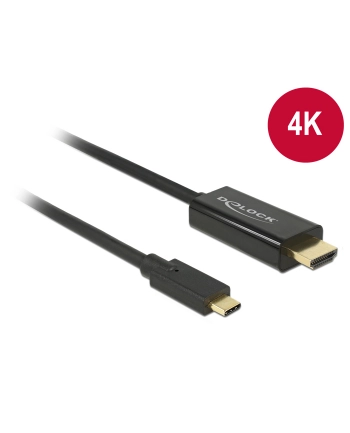 Kabel adapter Delock USB type-C(M) -> HDMI(M) 4K 30Hz 2m