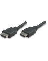 Kabel HDMI Manhattan HDMI/HDMI M/M 1.4 Ethernet, niklowane złącza, 10m, czarny - nr 5