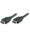 Kabel HDMI Manhattan HDMI/HDMI M/M 1.4 Ethernet, niklowane złącza, 10m, czarny - nr 6