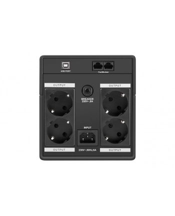 Armac UPS HOME Line-Interactive 1500F LED 4x Schuko 230V, USB nr 1