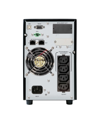 Power Walker UPS On-Line 1/1 Fazy 1500VA, CG, PF1  USB/RS-232, 4x IEC,  EPO, LCD nr 2