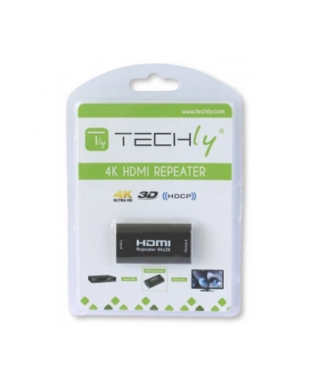 Techly Wzmacniacz sygnału HDMI (Repeater) 4K do 40m czarny nr 2