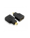 Techly Adapter Micro-D HDMI na HDMI M/F czarny - nr 6