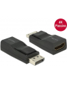 Delock Adapter Displayport 1.2 męski > HDMI żeński 4K pasywne czarny - nr 10