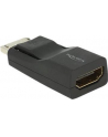 Delock Adapter Displayport 1.2 męski > HDMI żeński 4K pasywne czarny - nr 23