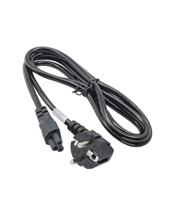 Akyga kabel zasilający AK-NB-01C do notebooka 1.5m koniczynka IEC C5 250V/50Hz
