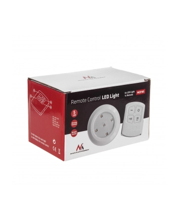 Maclean MCE165 Lampa zestaw 6 LED z pilotem na baterie 3xAAA nr 2