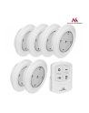 Maclean MCE165 Lampa zestaw 6 LED z pilotem na baterie 3xAAA - nr 9