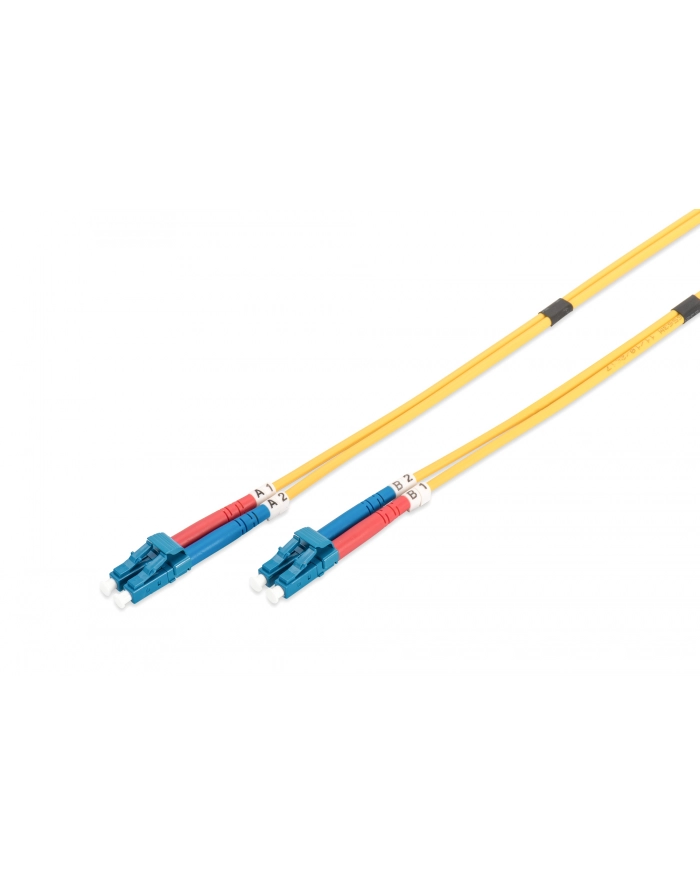 Digitus światłowód krosowy, duplex SM 9/125 OS2 LC-LC, 10m, 15 LGW główny