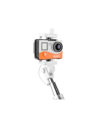 NATEC Selfie stick Monopod przewodowy biały SF-20W