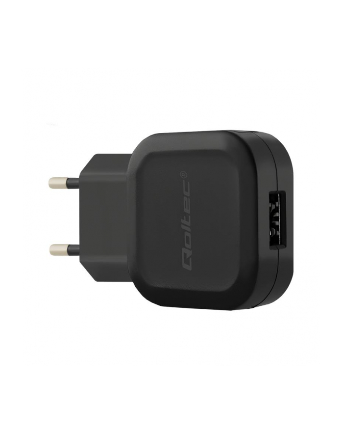 Qoltec Ładowarka sieciowa | 12W | 5V | 2.4A | USB + kabel USB typC główny