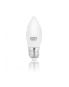 Whitenergy Żarówka LED | 10xSMD2835| C37| E27 | 5W | 230V |ciepłe biała| mleczne - nr 12