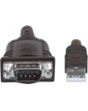 Kabel adapter Manhattan USB/COM RS232 0,45m - nr 36