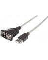 Kabel adapter Manhattan USB/COM RS232 0,45m - nr 38