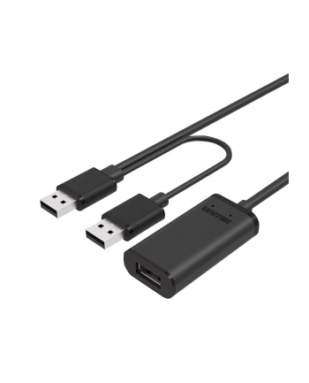 Unitek Przedlużacz aktywny USB 2.0, 10m, Y-278 czarny