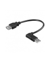 Kabel USB Techly USB 2.0 A-A M/F kątowy, 15cm - nr 5