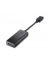 HP - External video adapter - USB-C - D-Sub - black - for Chromebook 13 G1; Elite Slice, Slice for Meeting Rooms; Elite x3; EliteBook 1040 G3 - nr 6