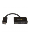 StarTech.com Travel A/V adapter: DisplayPort to HDMI or VGA - Video converter - DisplayPort - black - nr 18