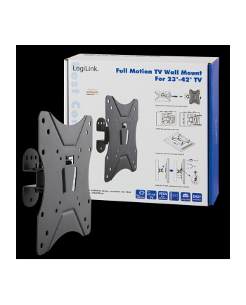 LogiLink Uchwyt ścienny LCD/LED VESA 200x200, 23-42'