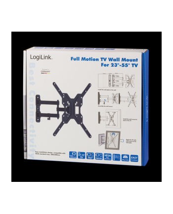 LogiLink Uchwyt ścienny LCD/LED VESA, 23-55', max. 30kg