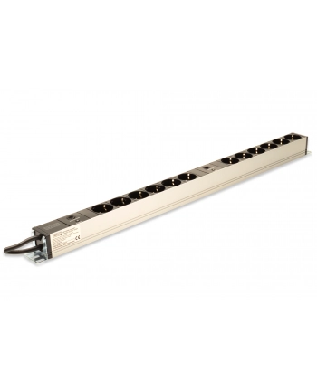 Digitus listwa zas. 12 gniazd, 2x16A/250V/4000W, 15 LGW