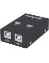 Przełącznik Manhattan USB 2.0 2/1, czarny - nr 23
