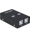 Przełącznik Manhattan USB 2.0 2/1, czarny - nr 28