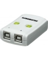 Przełącznik Manhattan USB 2.0 2/1, czarny - nr 39