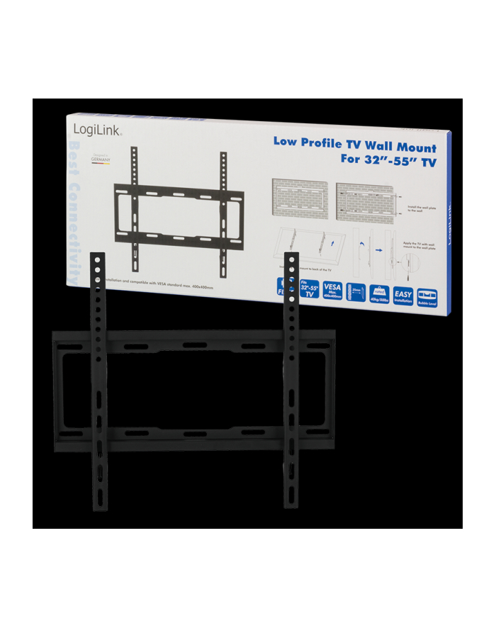 LogiLink Uchwyt ścienny LCD/LED VESA, 32-55', max.40kg główny