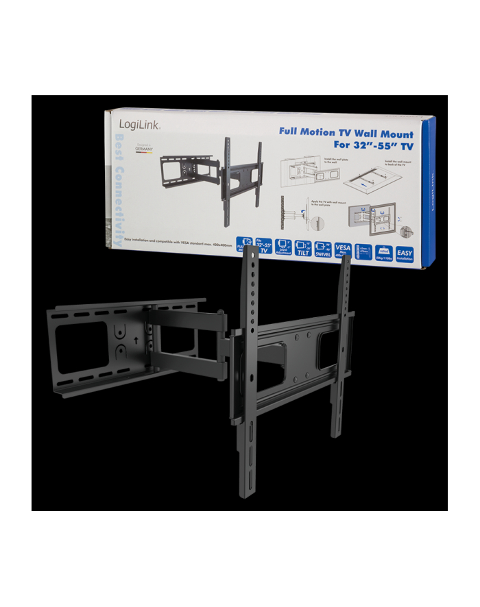 LogiLink Uchwyt ścienny LCD/LED VESA, 32-55', max. 50kg główny