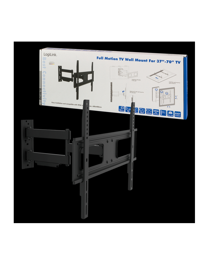 LogiLink Uchwyt ścienny LCD/LED VESA, 37-70', max. 50kg główny