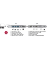 Replikator portów DELOCK USB 3.0 - MIC, Audio, HDMI, LAN, 3xUSB 3.0 + zasilanie - nr 27