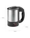 Clatronic Czajnik inox 1l+2 kubki i łyżeczka      WKR 3624 - nr 14