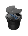 IcyBox Hub do Biurka 4xUSB 3.0, kabel 120 cm USB 3.0 - nr 20