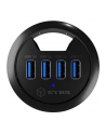IcyBox Hub do Biurka 4xUSB 3.0, kabel 120 cm USB 3.0 - nr 34