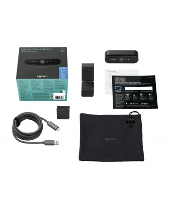 Kamera internetowa Logitech BRIO 4K STREAM EDITION 960-001194 (idealna do przesyłania strumieniowego, nagrywania i połączeń wideo) nr 2