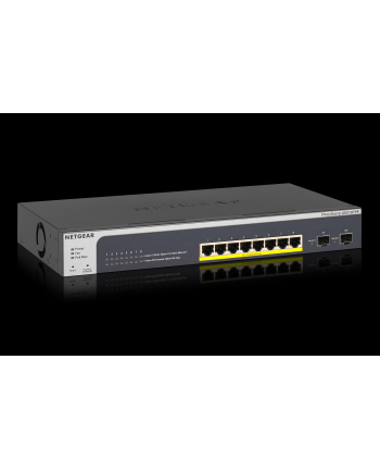 Netgear ProSafe Smart 10-Port Gigabit Switch 8xPoE+ 190W, 2xSFP (GS510TPP)