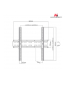 MACLEAN UCHWYT DO TELEWIZORA LUB MONITORA 32-55  MC-748 CZARNY VESA 400X400 - nr 16
