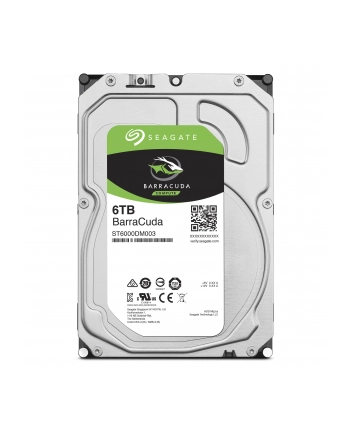 Dysk Seagate BarraCuda, 3.5'', 6TB, SATA/600, 256MB cache nr 1