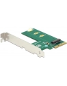 DeLOCK PCIe x4 > 1 x M.2 Key M NVMe - nr 28