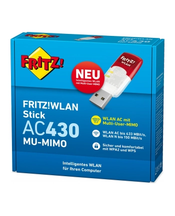 AVM FRITZ!WLAN Stick AC 430 MU-MIMO - WiFi - USB