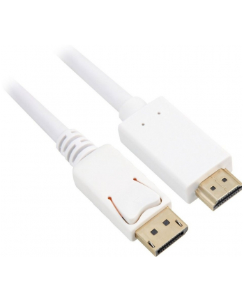 Sharkoon DisplayPort 1.2 to HDMI 4K - Active - 1m - white