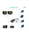 i-tec USB-C dual Display Port Video Adapter 2x DP 4K kompatybilny z Thunderbolt3 - nr 52
