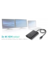i-tec USB-C dual HDMI Video Adapter 2x HDMI 4K kompatybilny z Thunderbolt 3 - nr 39