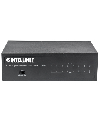 Intellinet Network Solutions Intellinet Gigabit switch 8x 10/100/1000 Mbps RJ45 PoE/PoE+ 802.3at/af 60W VLAN