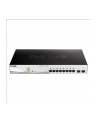 D-Link 10-Port Gigabit PoE+ Smart Switch inc. 2 SFP Ports POE budget 130W - nr 10