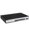 D-Link 10-Port Gigabit PoE+ Smart Switch inc. 2 SFP Ports POE budget 130W - nr 27