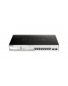 D-Link 10-Port Gigabit PoE+ Smart Switch inc. 2 SFP Ports POE budget 130W - nr 40