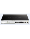 D-Link 10-Port Gigabit PoE+ Smart Switch inc. 2 SFP Ports POE budget 130W - nr 4