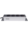 Intellinet Network Solutions Intellinet Listwa zasilająca rack 10'' 1U 250V/15A 4x Schuko kabel 1,8m - nr 12